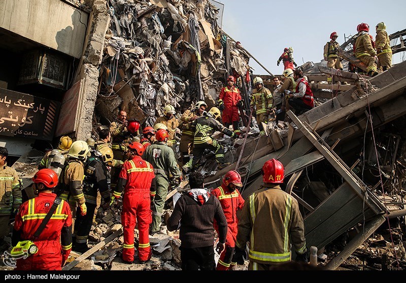 پاورپوینت حادثه ساختمان پلاسکو